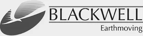 Blackwell Earthmoving black and white